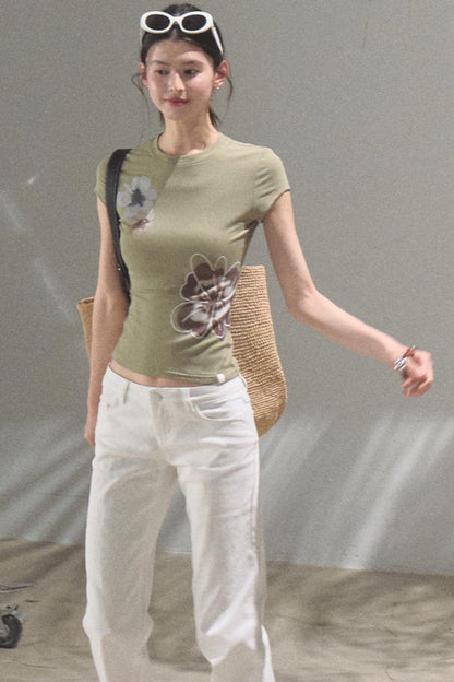 Begonia Floral T-Shirt