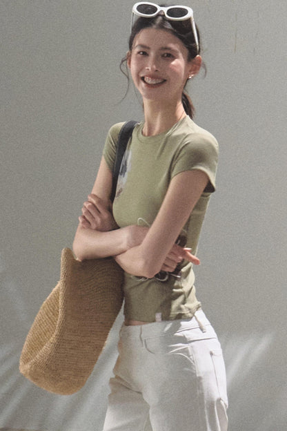 Begonia Floral T-Shirt