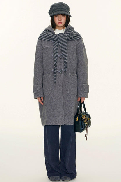 Original Woolen Hooded Jacket