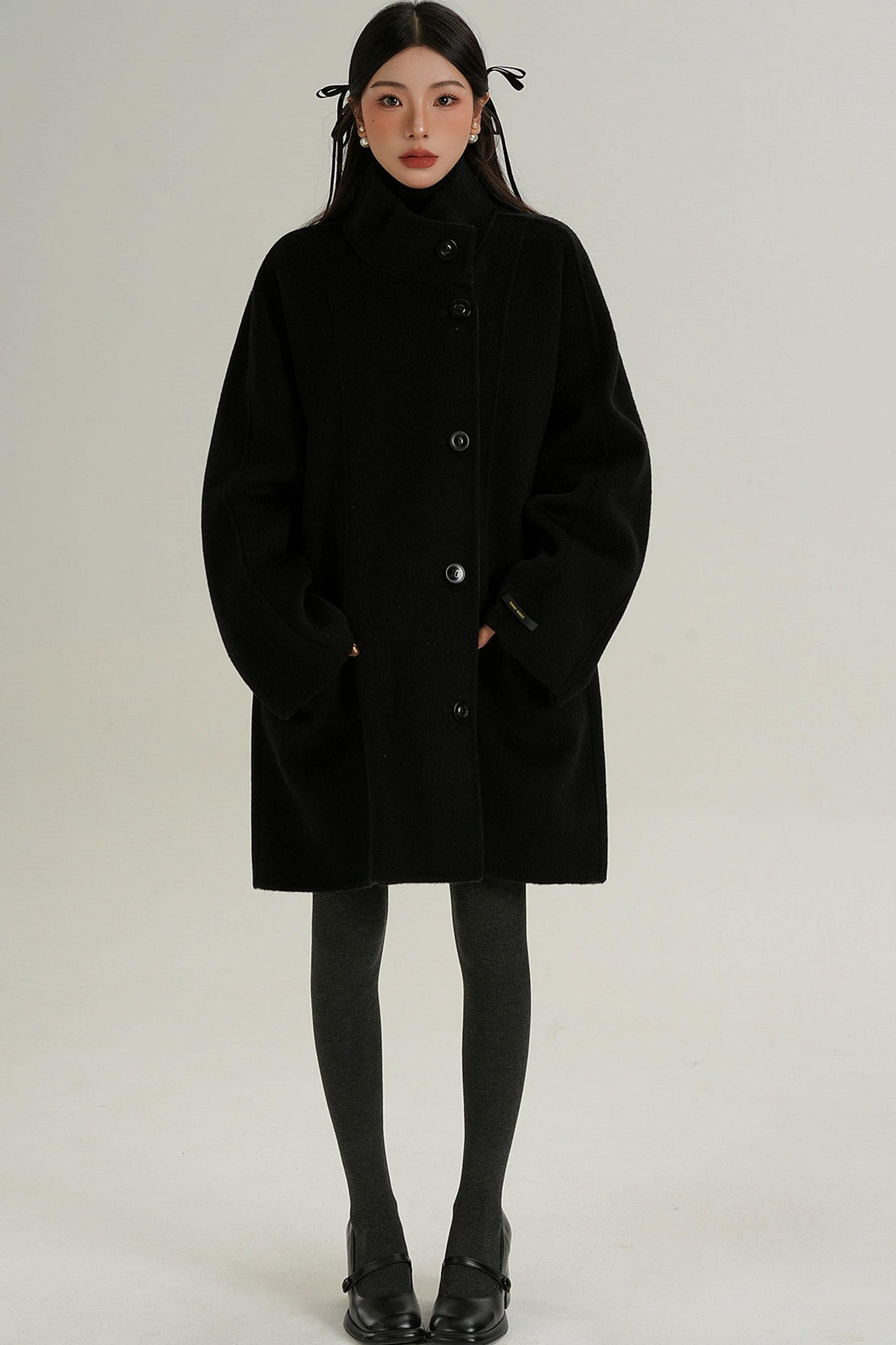 High-End Double-Sided Mid-Length Coat