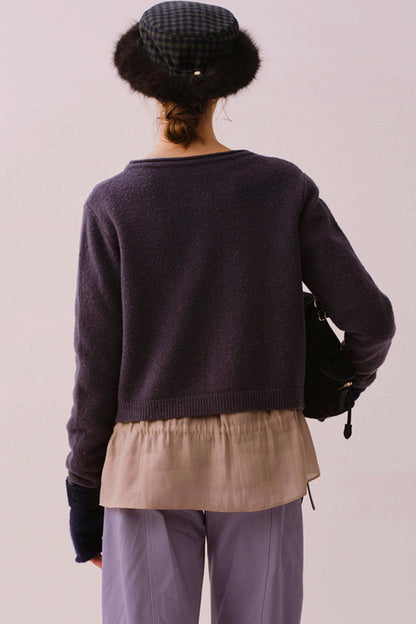 Reversible Faux Fur Beret