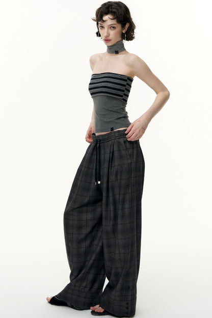 Striped Bandeau Skirt Set-Up