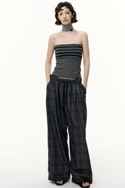 Striped Bandeau Skirt Set-Up