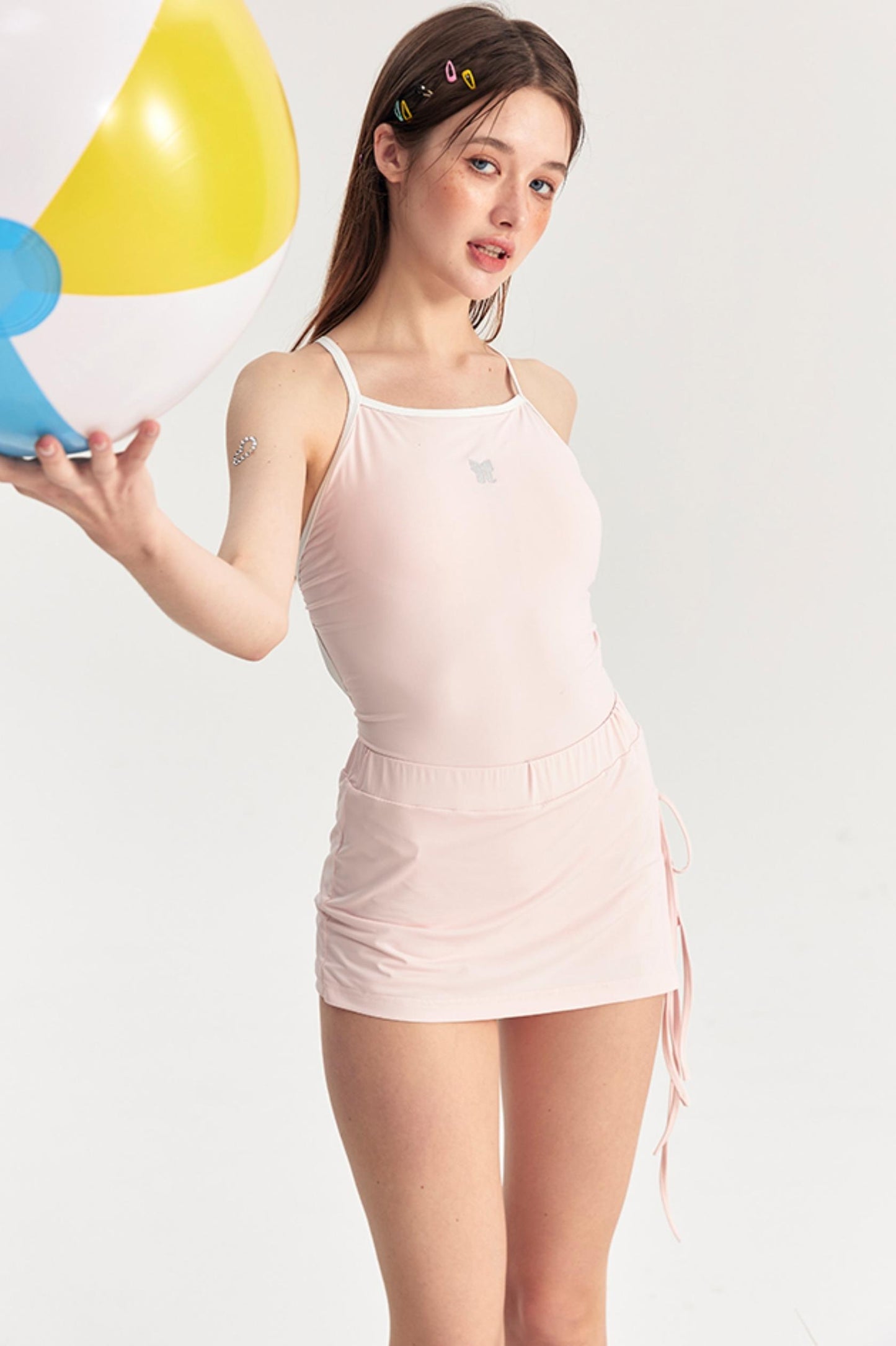 Nap Split Swimsuit Womens Swimming Set-Up