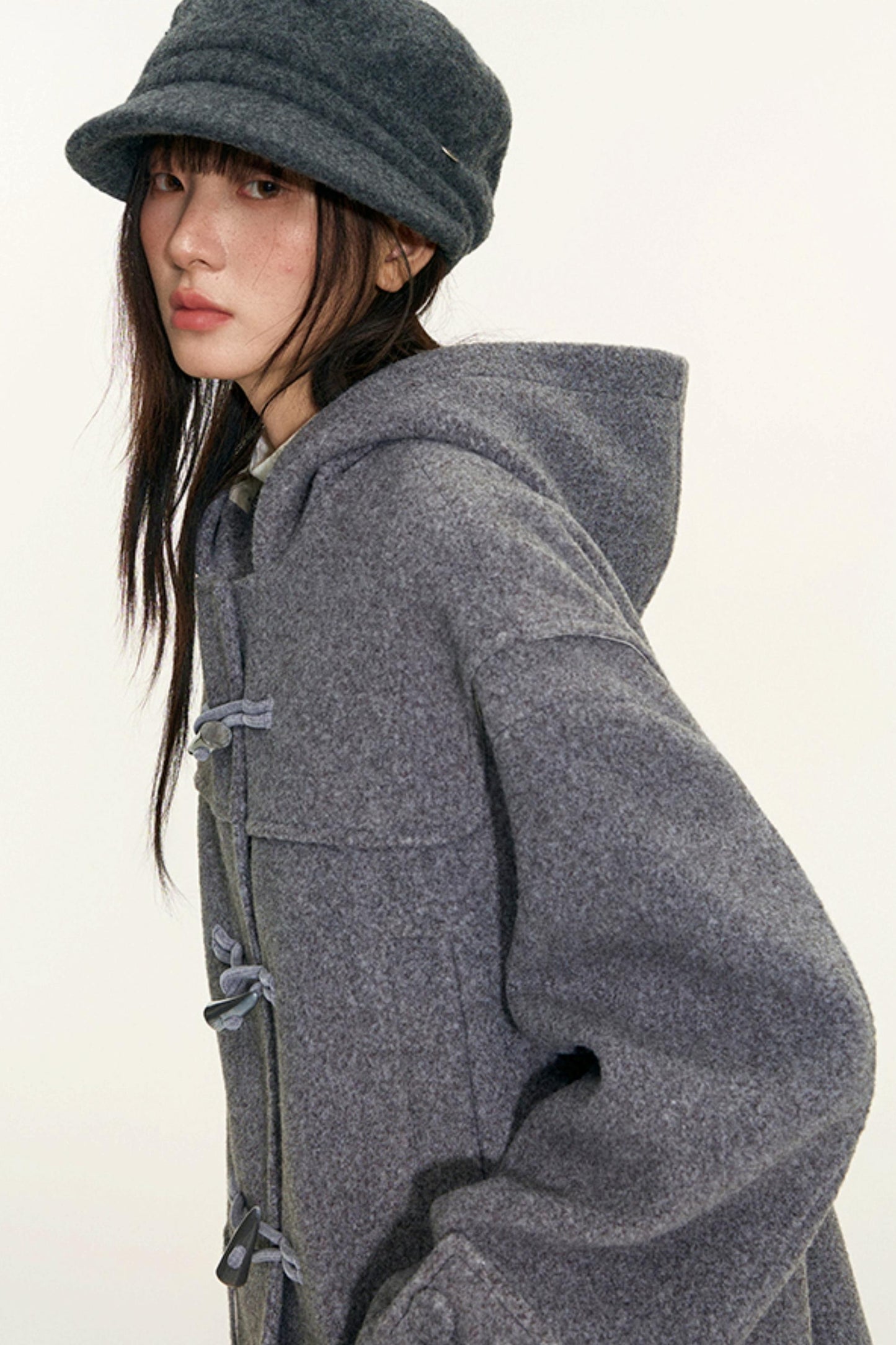 Original Woolen Hooded Jacket