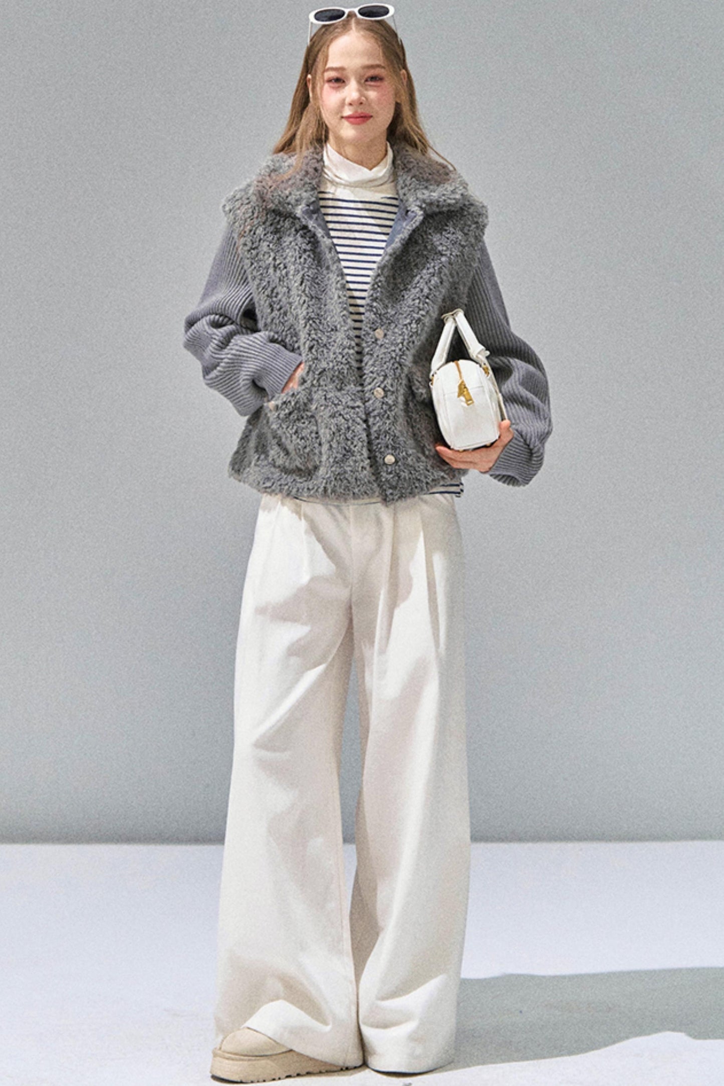 Striped Knitted Base Layer T-Shirt