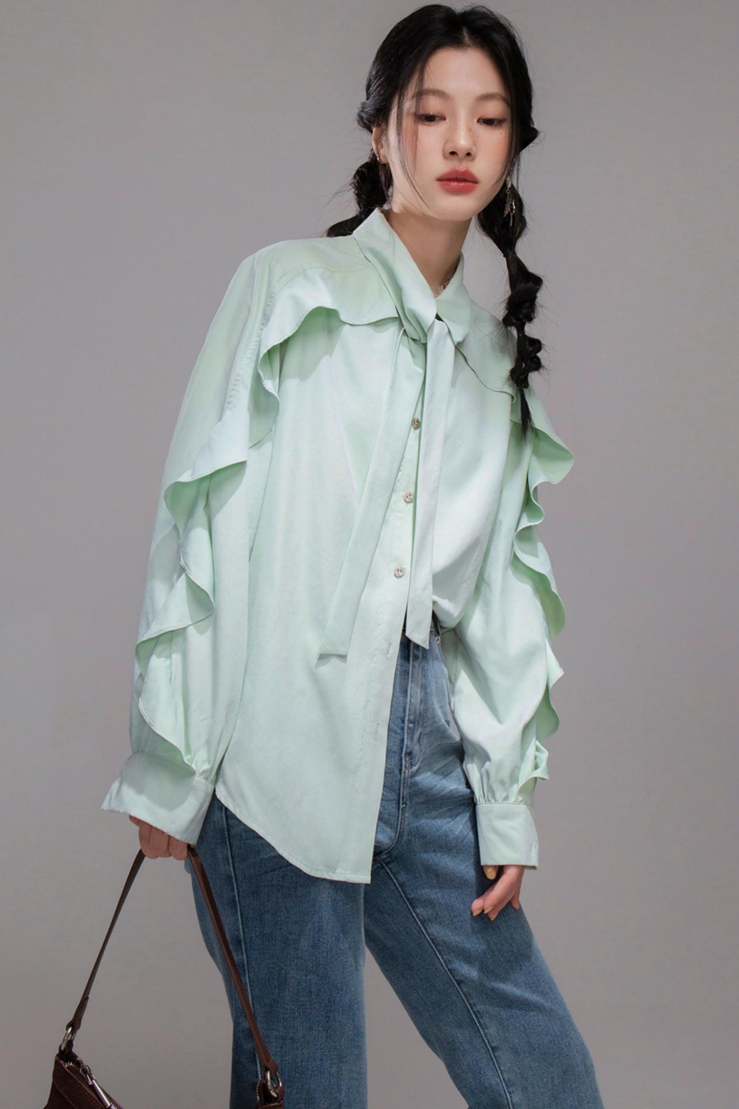 Shaping Blue Flared Jeans