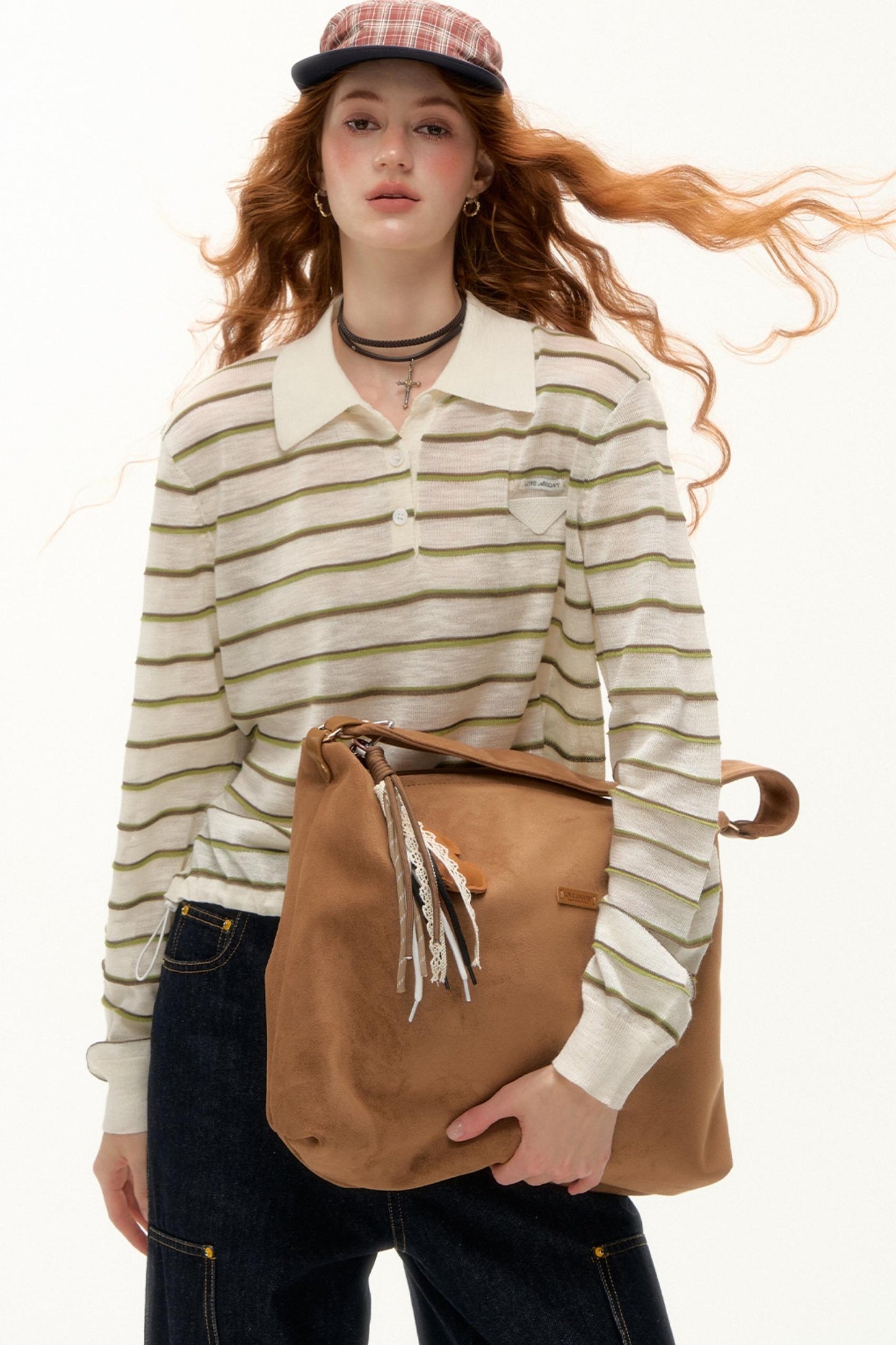 PU Leather Cardigan Style Jacket Set-Up