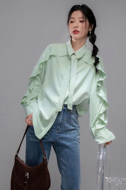 Shaping Blue Flared Jeans