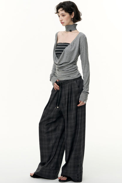 Striped Bandeau Skirt Set-Up