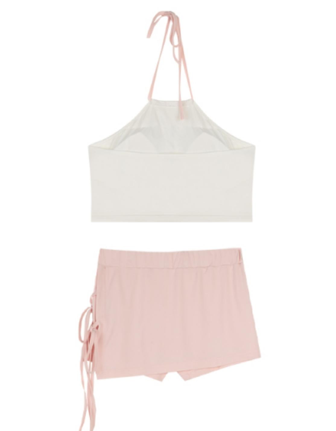 Nap Split Swimsuit Womens Swimming Set-Up