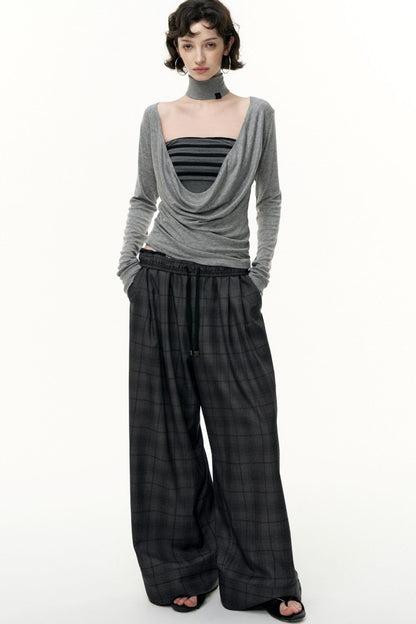 Striped Bandeau Skirt Set-Up