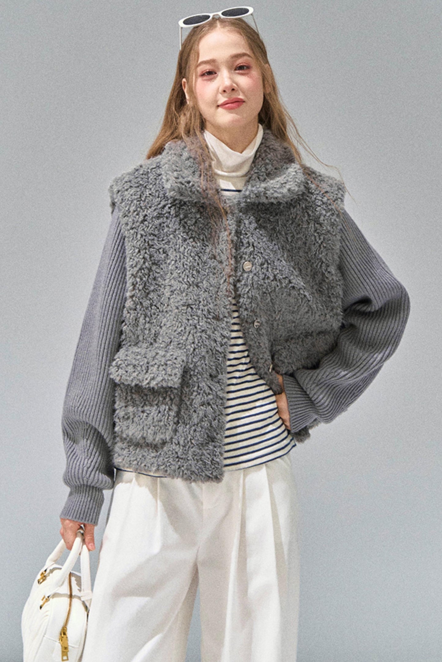 Striped Knitted Base Layer T-Shirt