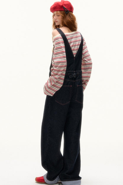 Striped Bow Tie T-Shirt Set-Up