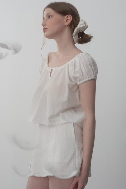 Breeze Cotton Sleeve Ensemble Set