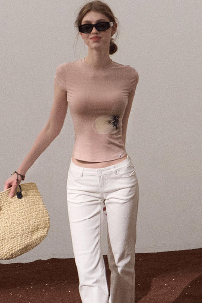 Begonia Floral T-Shirt