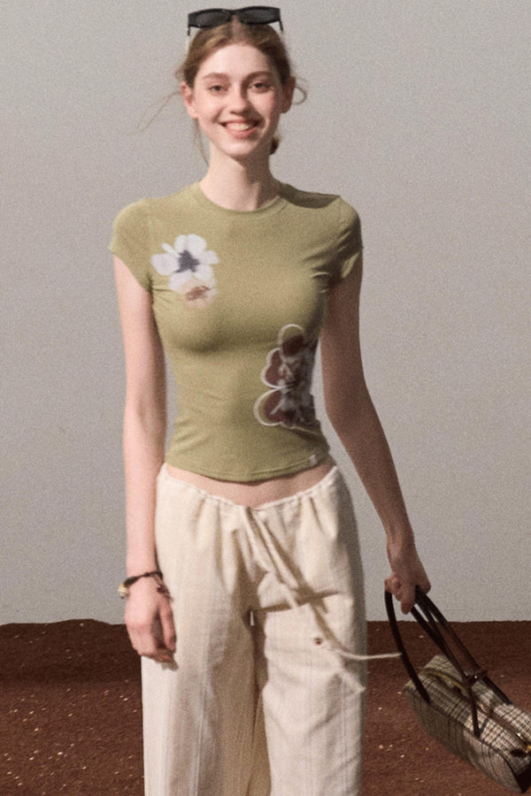 Begonia Floral T-Shirt