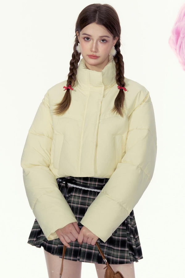 Loose Stand Collar Jacket