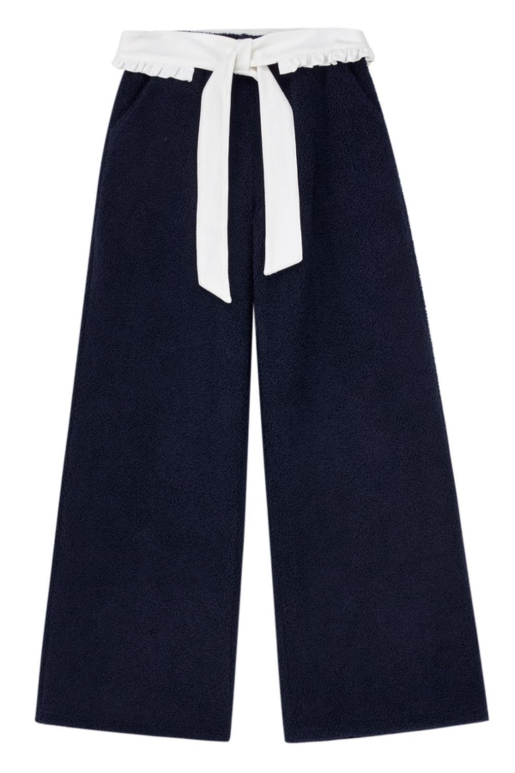 Retro Fleece Straight Pants