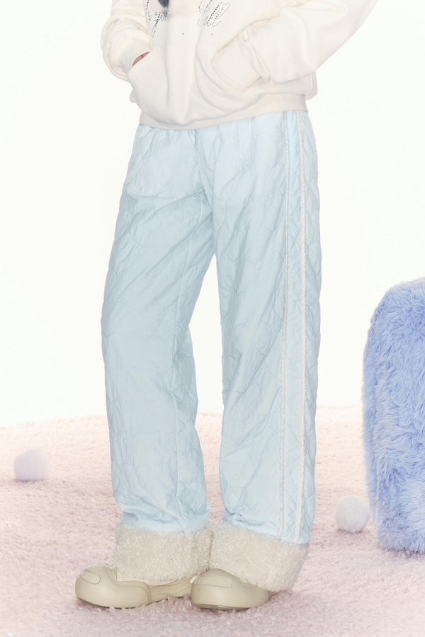 Retro Loose Warm Pants