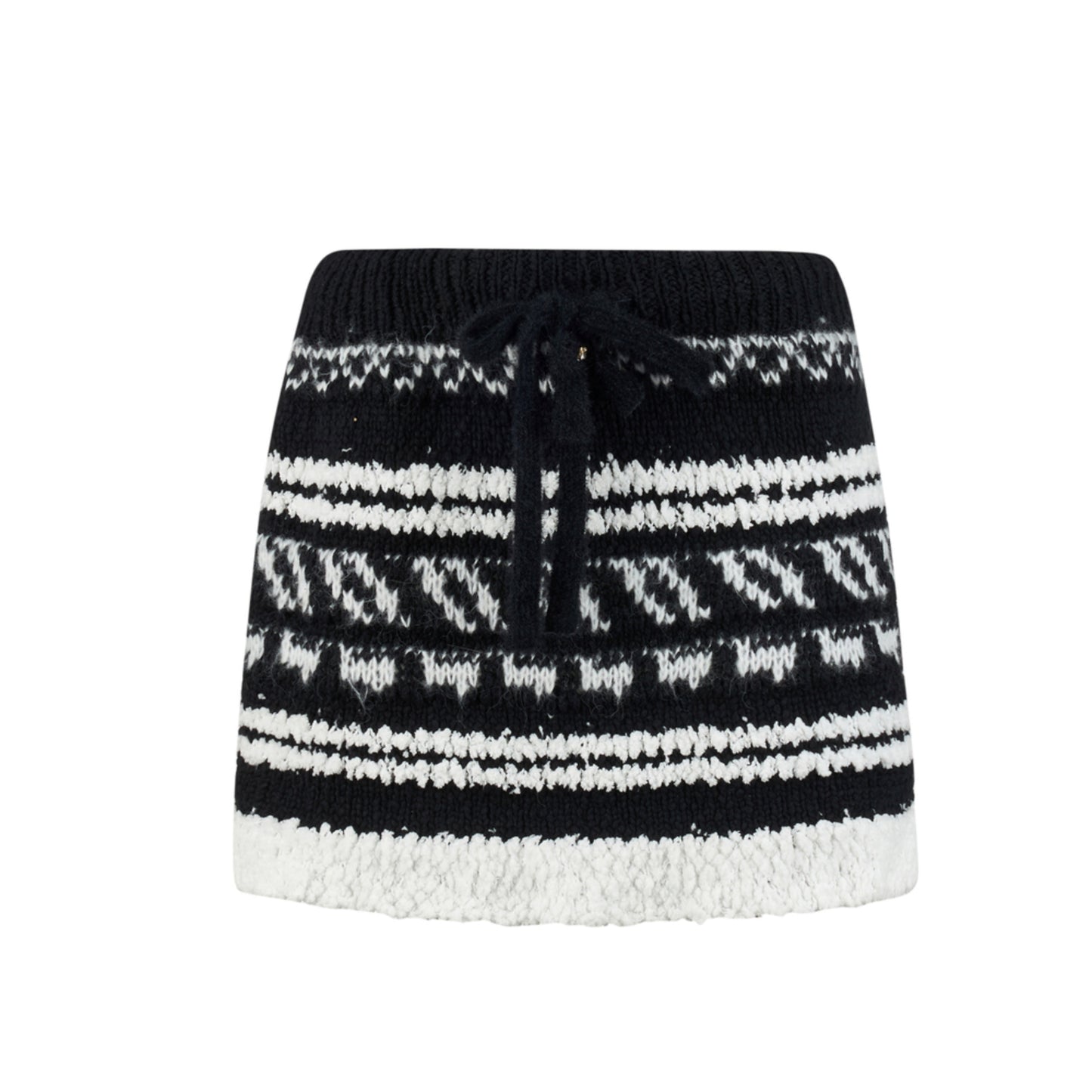 Vintage Wool Texture Skirt