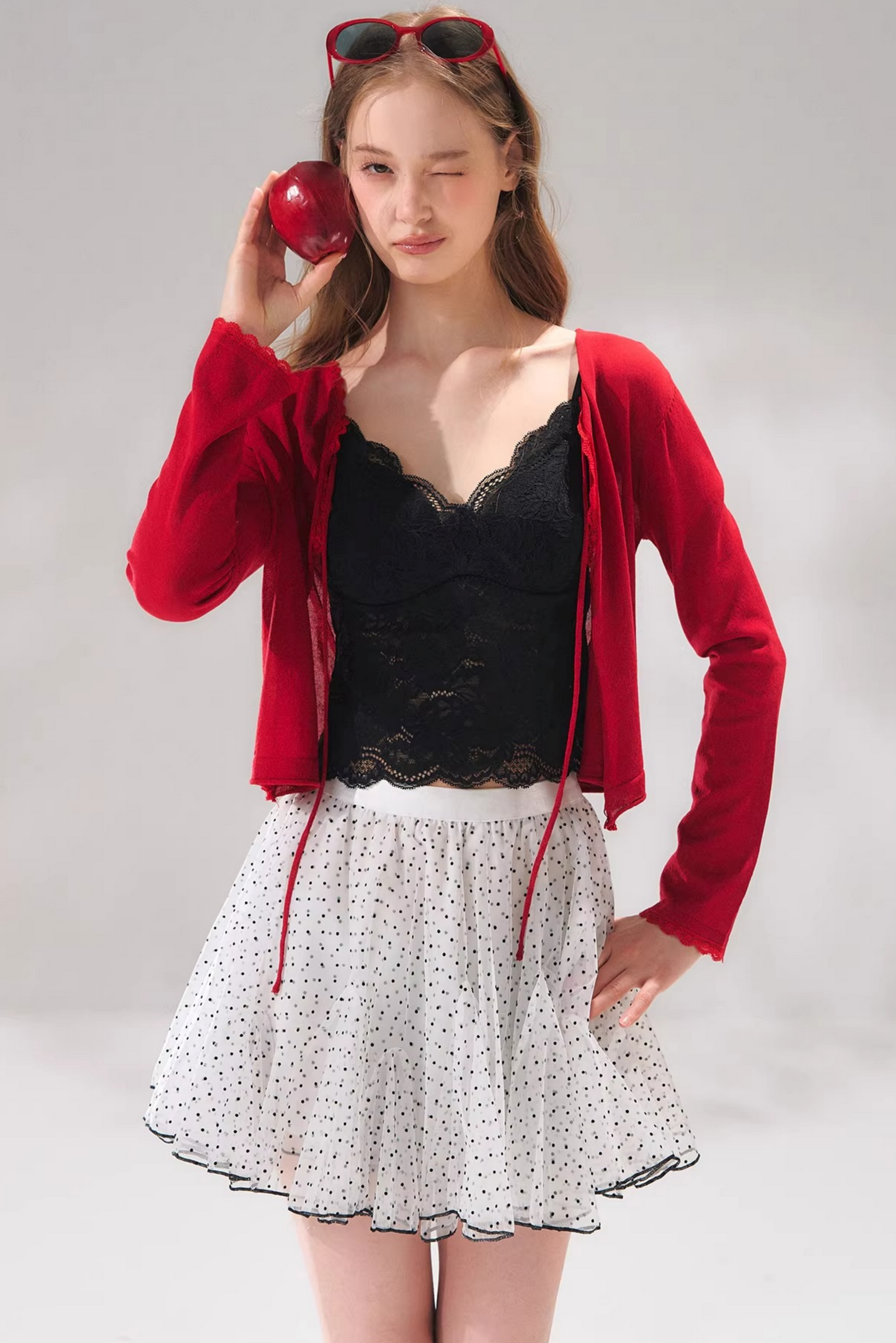 Ice Silk Lace Cardigan