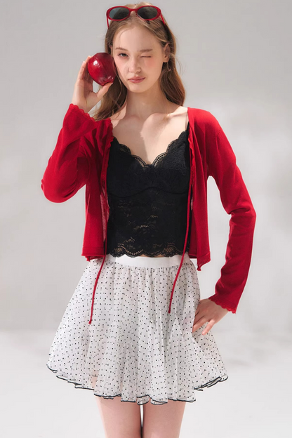 Ice Silk Lace Cardigan
