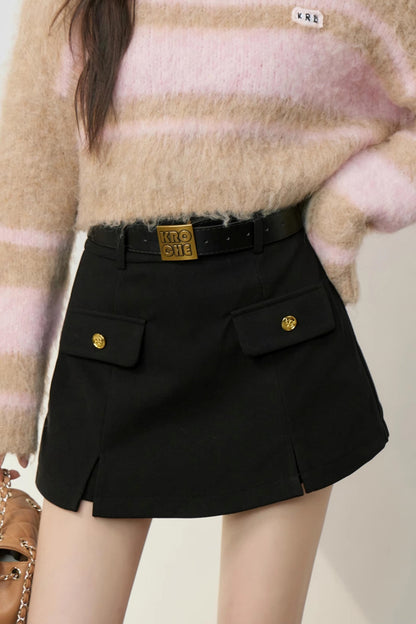 High-Waist Mini Skirt