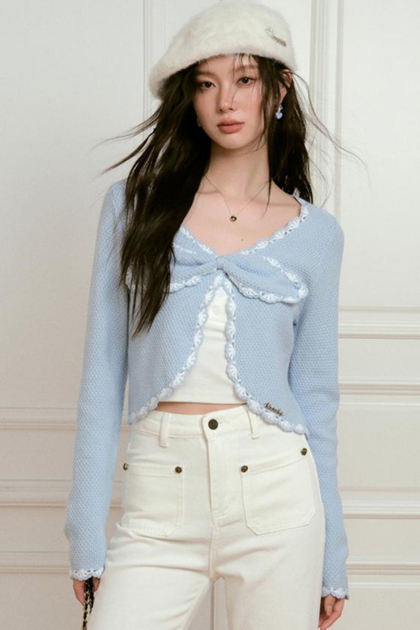 Crochet Color Clash Cardigan