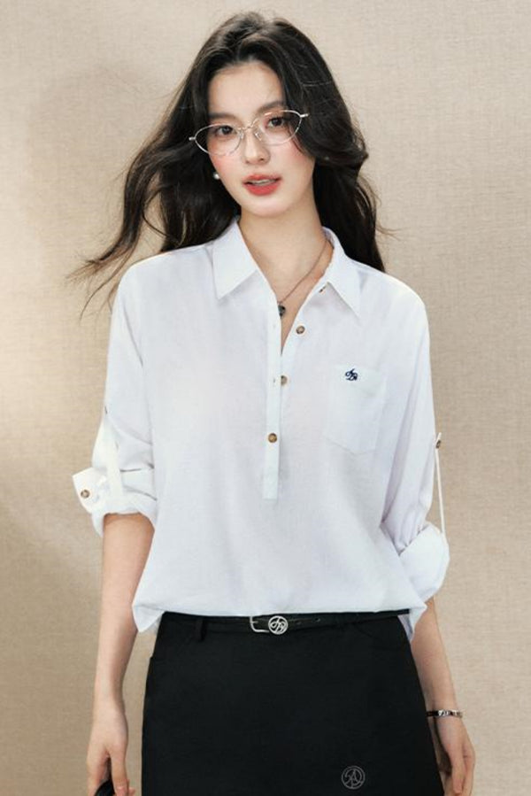 Effortless Long Sleeve Shirt Set-Up