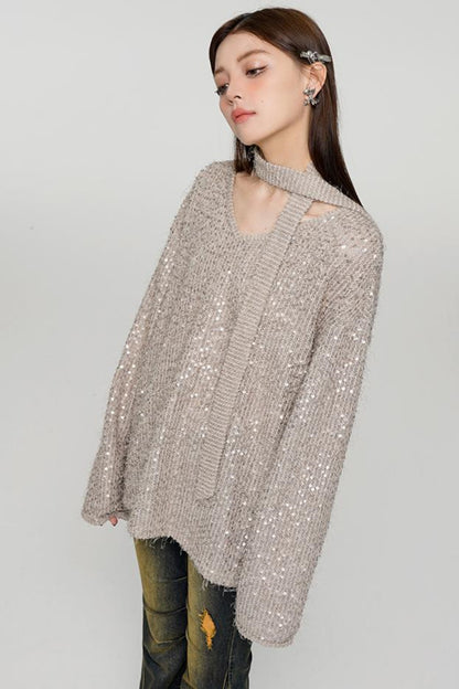 Sweet Sequin Sweater