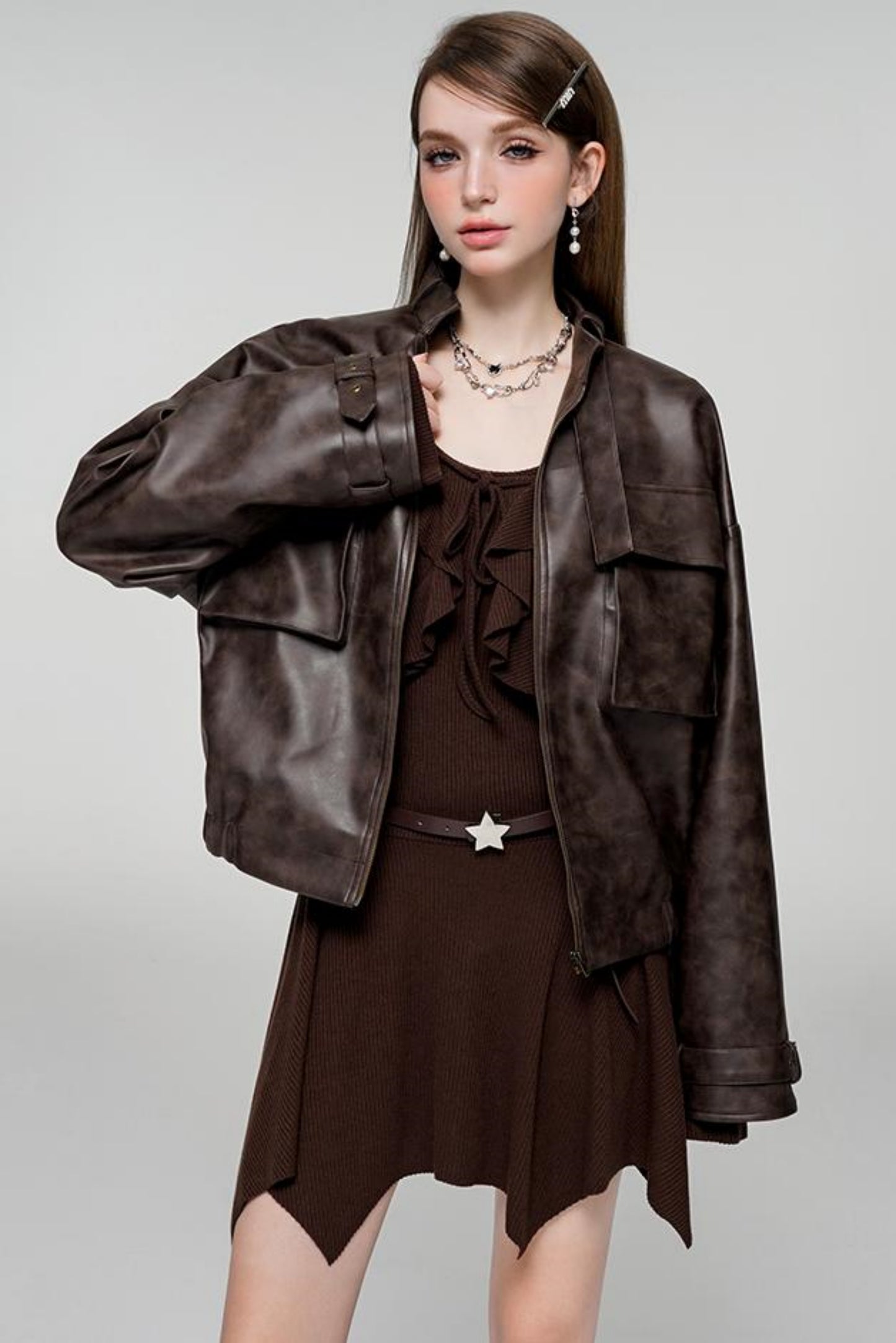 Luxe High Neck Autumn Dress