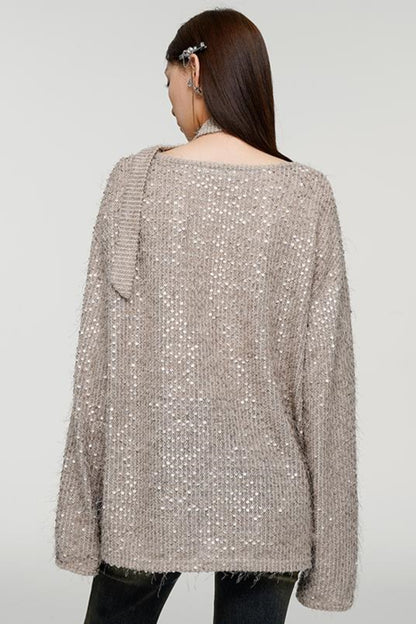 Sweet Sequin Sweater