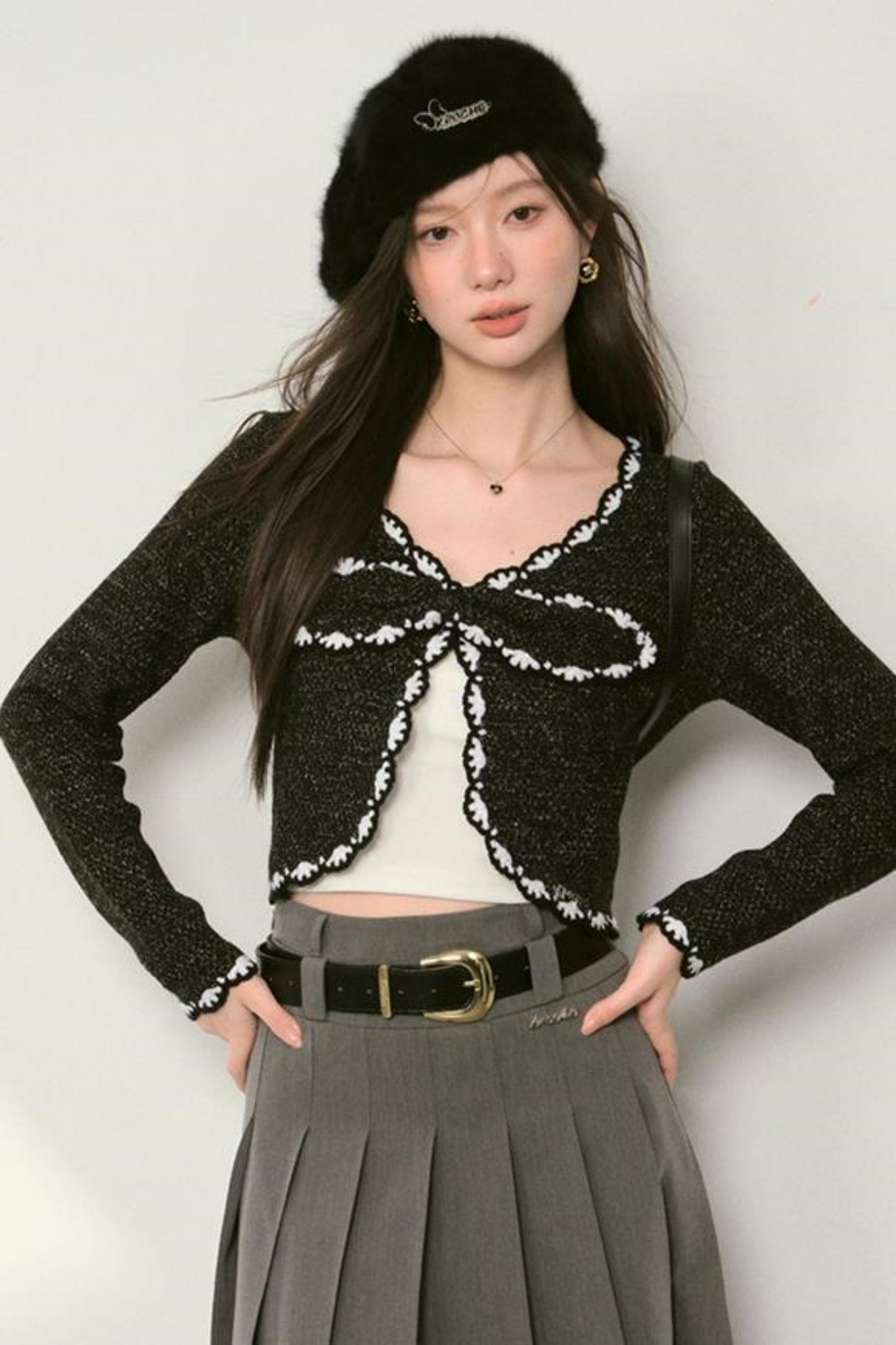 Crochet Color Clash Cardigan