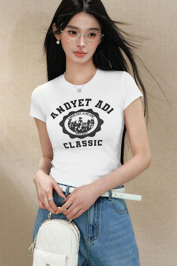 Fit Cut Short Sleeve T-Shirt