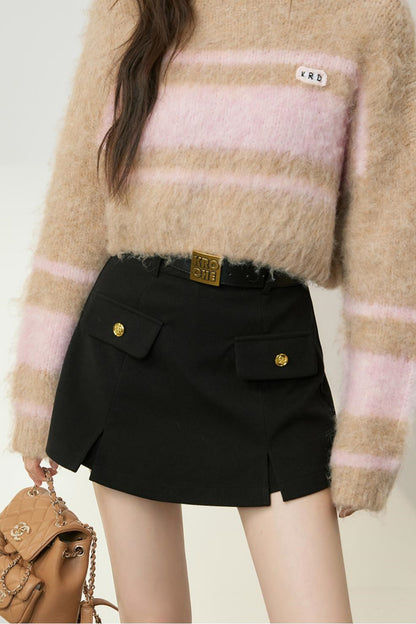 High-Waist Mini Skirt