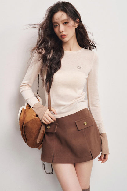 High-Waist Mini Skirt