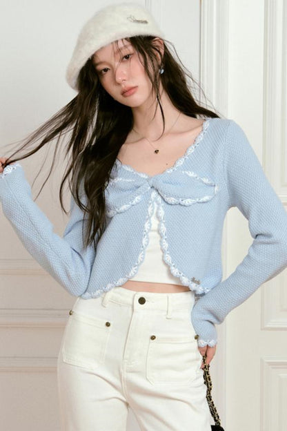 Crochet Color Clash Cardigan