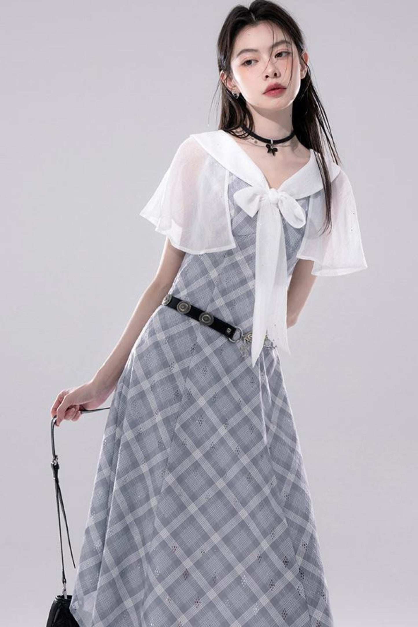 Elegant Star Shawl Dress