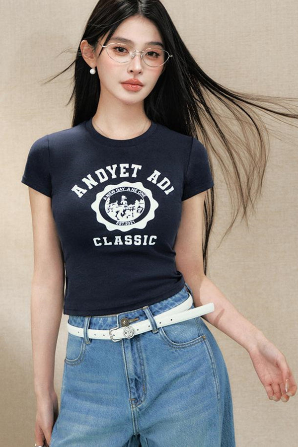 Fit Cut Short Sleeve T-Shirt