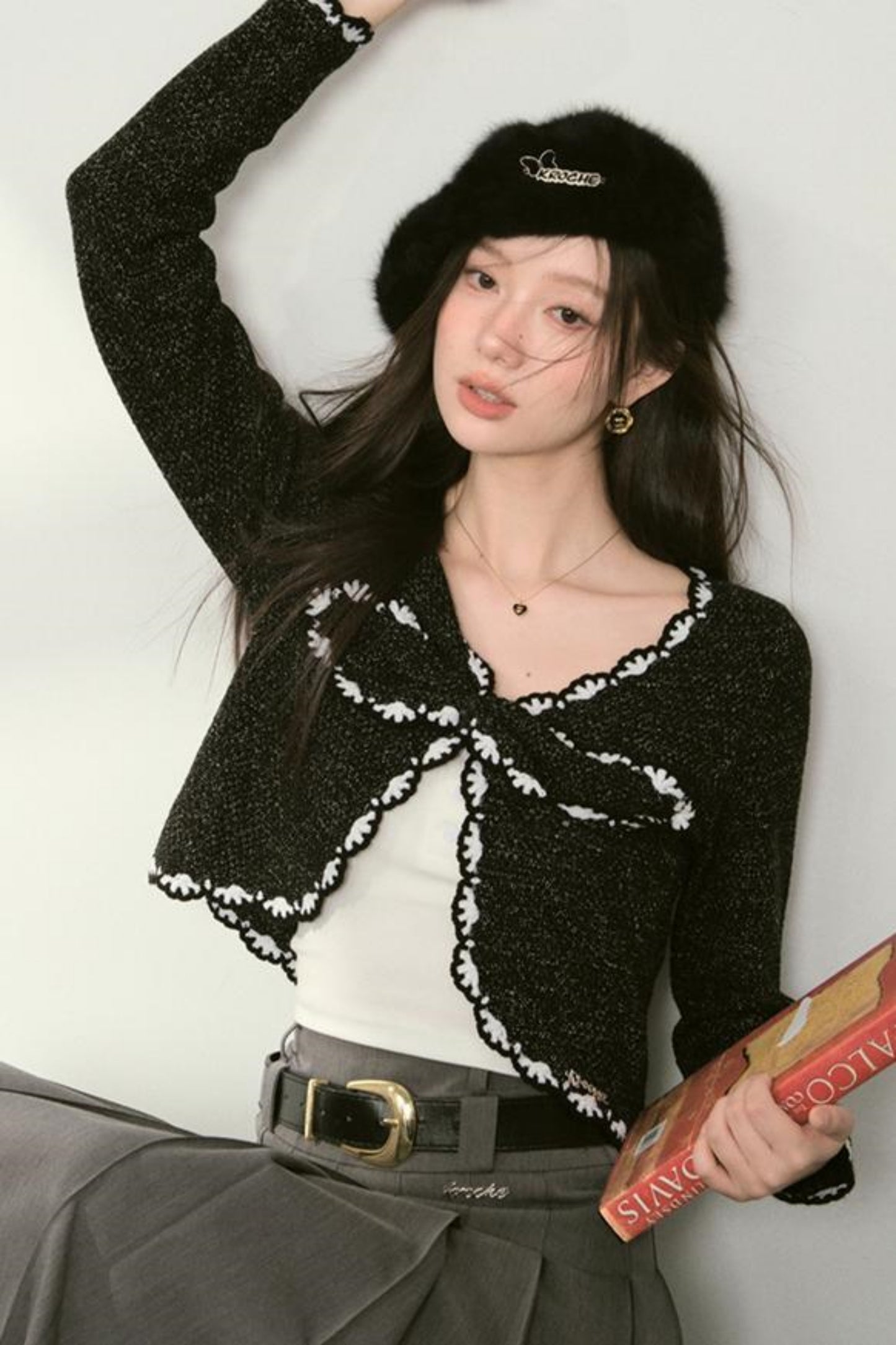 Crochet Color Clash Cardigan