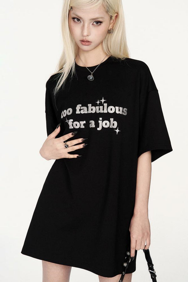 Glitter Street Loose T-Shirt