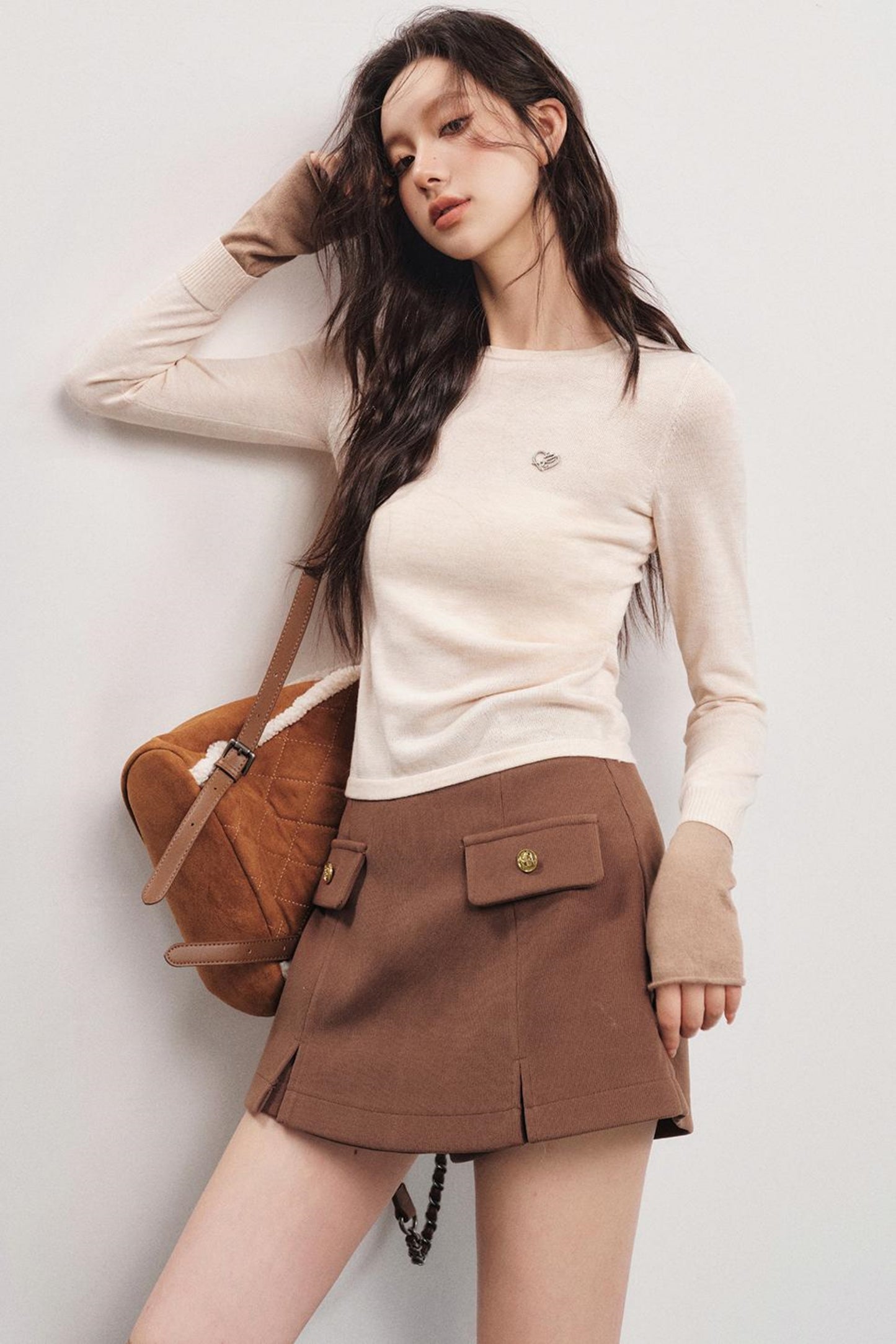 High-Waist Mini Skirt