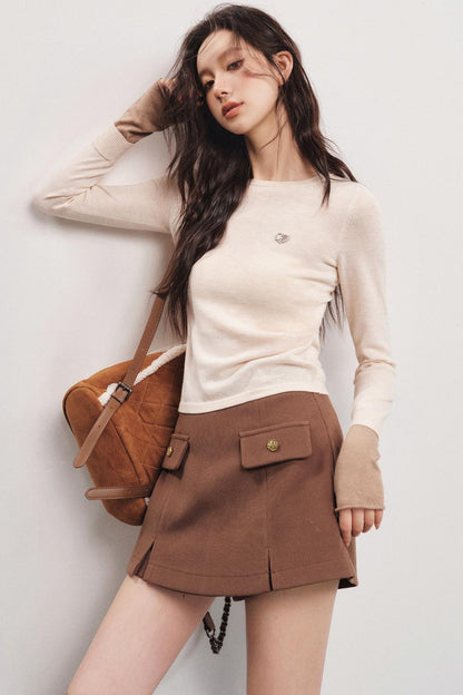 High-Waist Mini Skirt