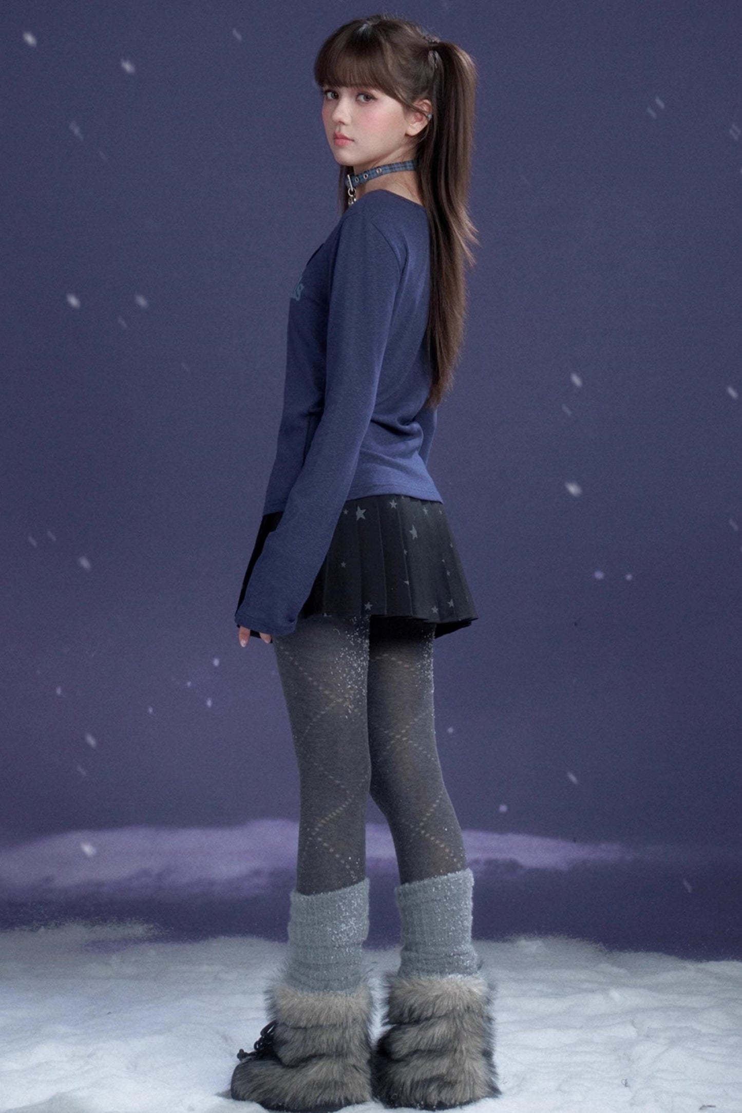Indigo Poem Winter Sweater