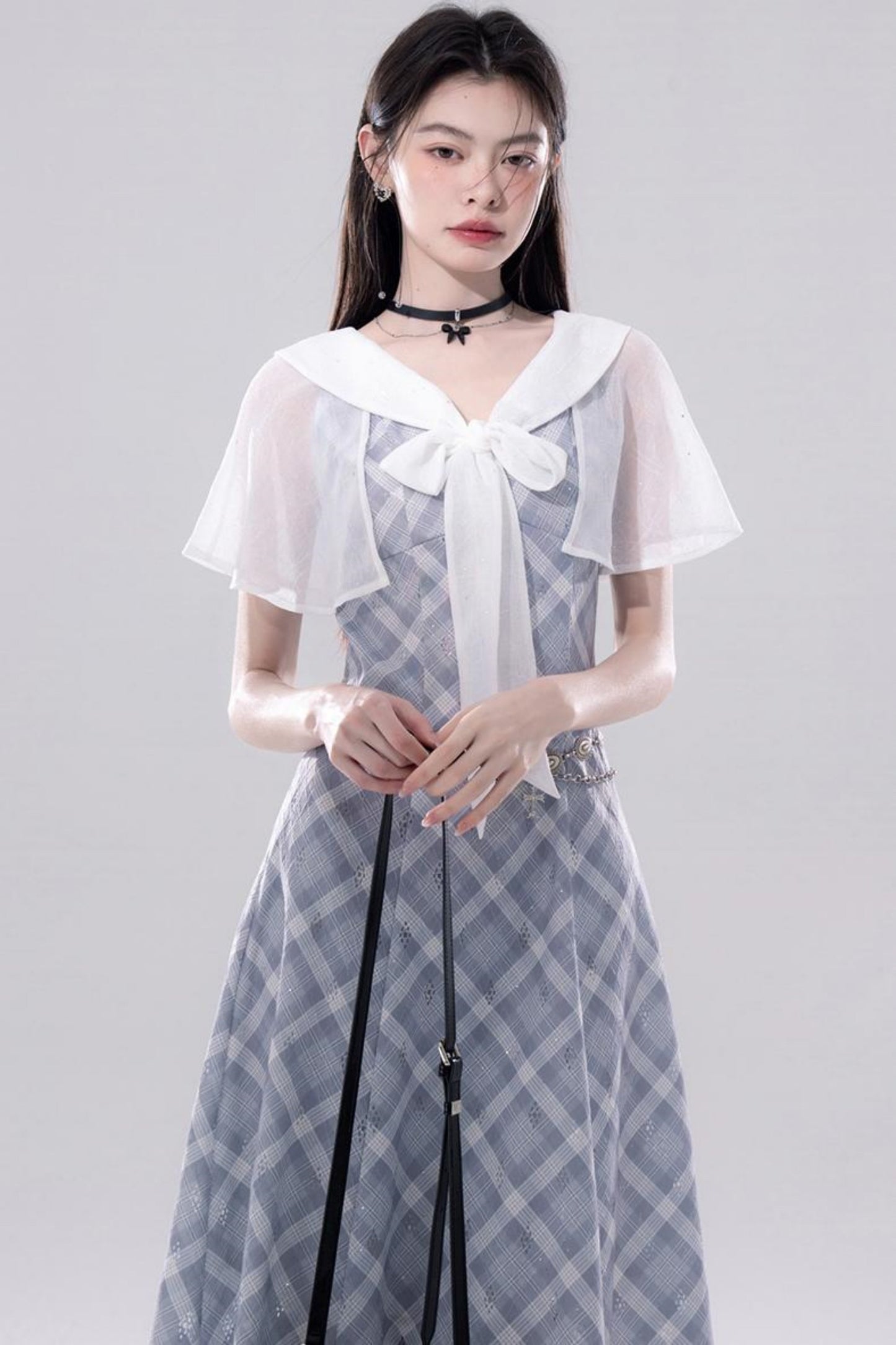 Elegant Star Shawl Dress