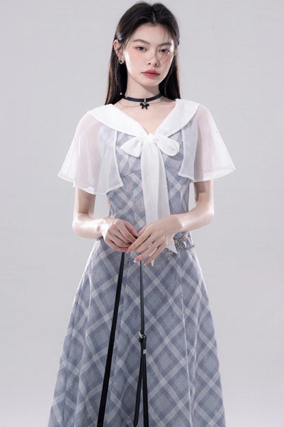 Elegant Star Shawl Dress