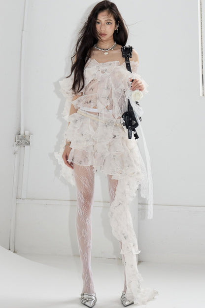 Whimsical Ruffle Skirt