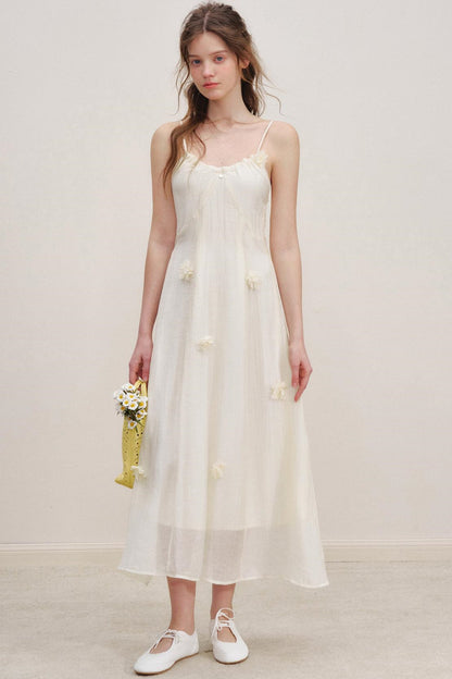 Airy Floral Resort Dress