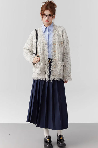 Striped Embroidered Blue Stripe Shirt